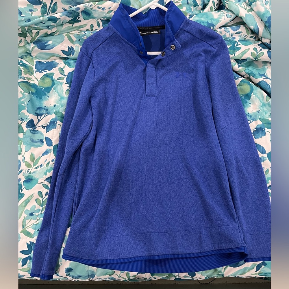 Under Armour Royal Blue Golf Polo